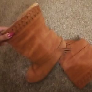 Brown boots